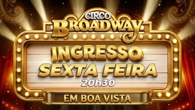 BOA VISTA, PÁTIO RORAIMA SHOPPING | 31 JULHO | 20H30