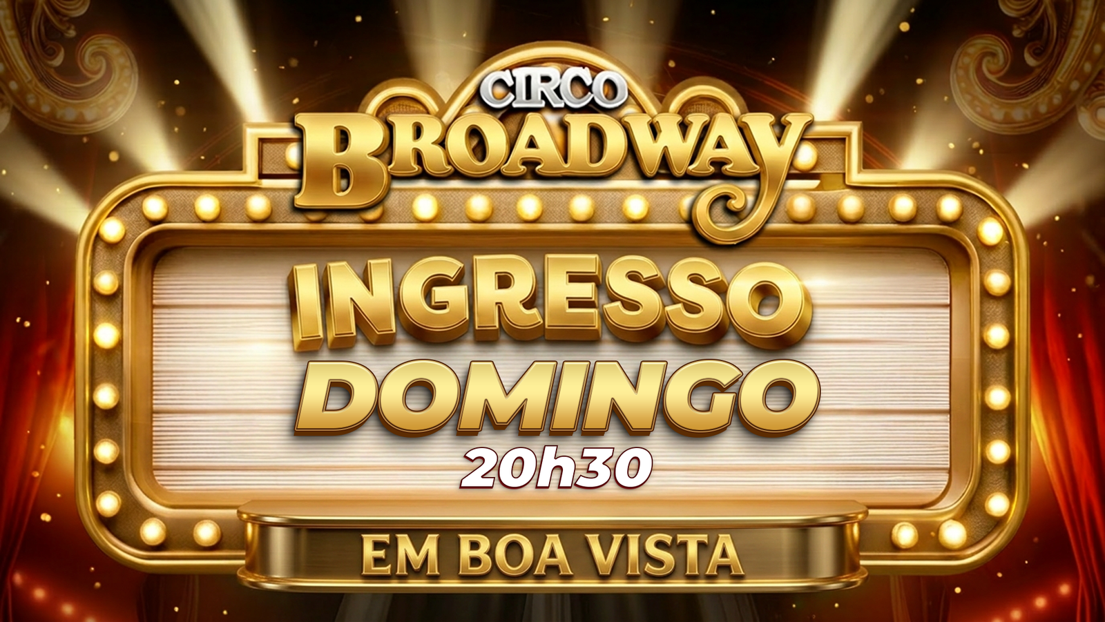 BOA VISTA, PÁTIO RORAIMA SHOPPING | 14 JUNHO | 20H30