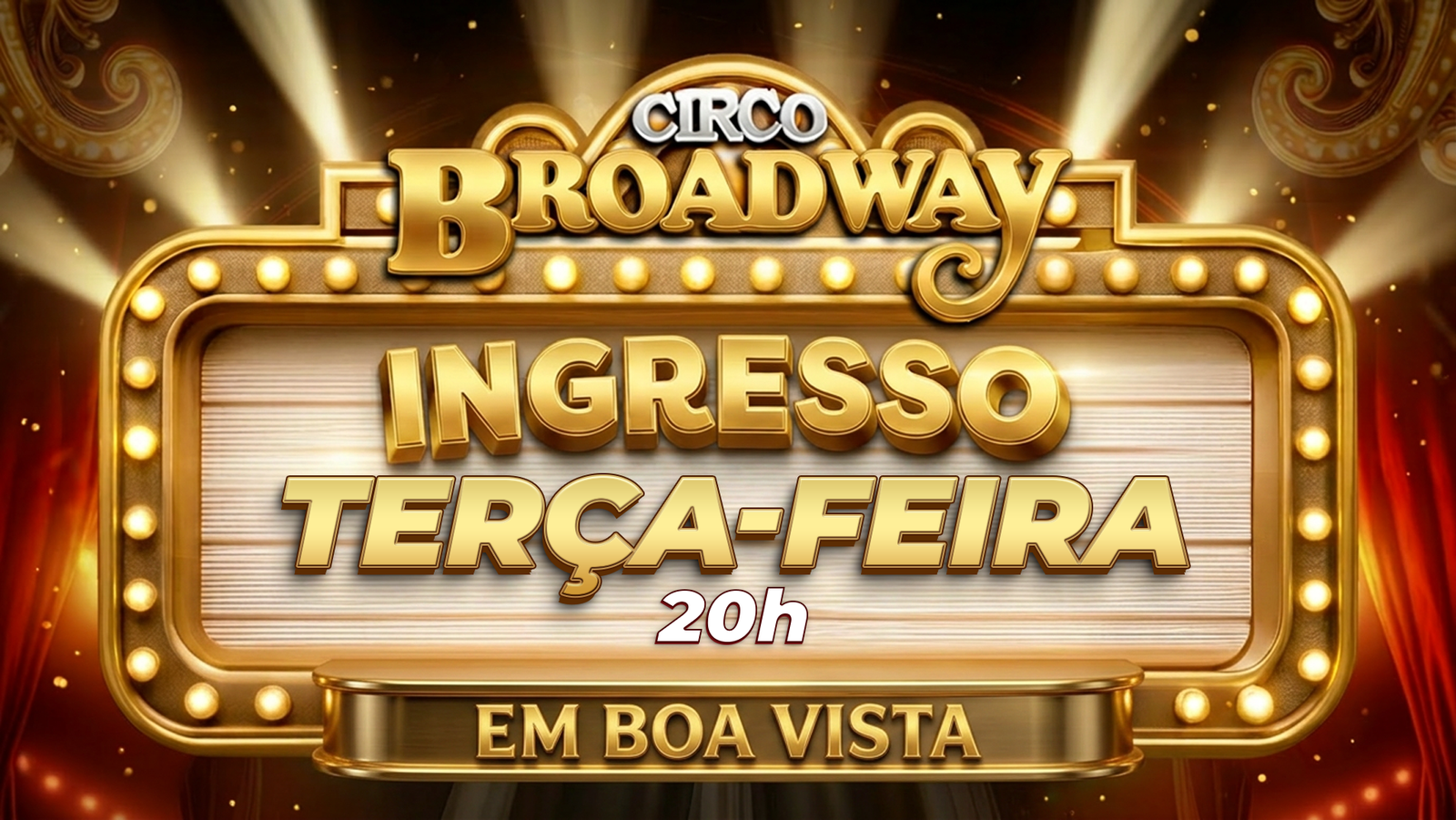 BOA VISTA, PÁTIO RORAIMA SHOPPING | 28 JULHO | 20H
